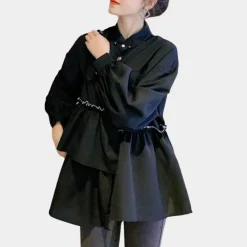 Topjes & Shirts Dames*Sorona - Stijlvolle Damestop voor de Zomer Zwart