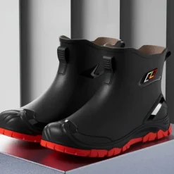 Schoenen Heren*STAN - Comfortabele Zomerlaarzen voor Heren Zwart