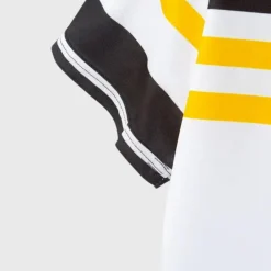 Shirts Heren*Stef - Kleurblok herenpoloshirt voor de zomer Wit