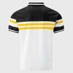 Shirts Heren*Stef - Kleurblok herenpoloshirt voor de zomer Wit