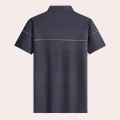 Shirts Heren*Stijlvol gestreept herenpoloshirt voor de zomer