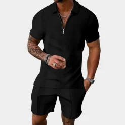 Sets Heren*Stijlvol herenjack met rits voor de zomer