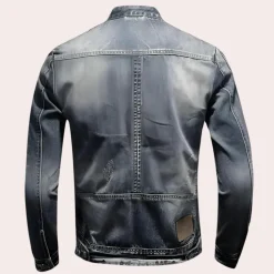 Jassen Heren*Stijlvol herenjack voor de zomer Denimblauw