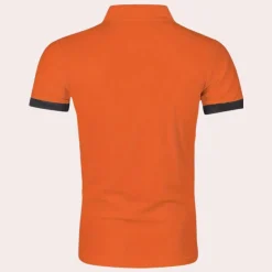 Shirts Heren*Stijlvol herenpoloshirt voor de zomer Oranje