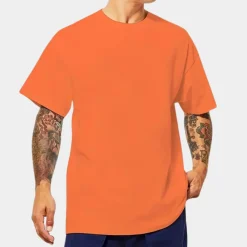 Shirts Heren*Stijlvol zomer t-shirt Oranje