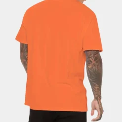 Shirts Heren*Stijlvol zomer t-shirt Oranje