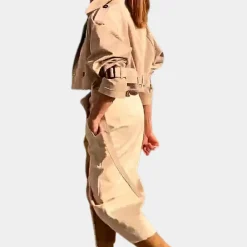 Sets Dames*Stijlvolle dames trenchcoat set voor de zomer