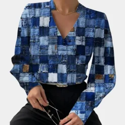 Blazers & Blouses Dames*Stijlvolle damesblouse voor de zomer