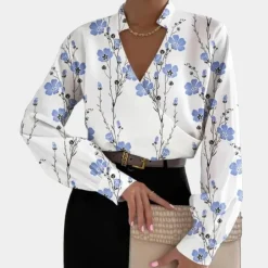 Blazers & Blouses Dames*Stijlvolle damesblouse voor de zomer