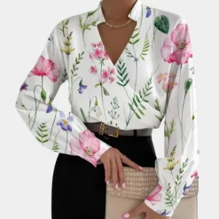 Blazers & Blouses Dames*Stijlvolle damesblouse voor de zomer
