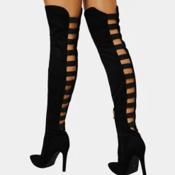 Damesschoenen*Stijlvolle dameslaarzen met overknee voor de zomer