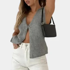 Topjes & Shirts Dames*Stijlvolle losse zomertop voor dames