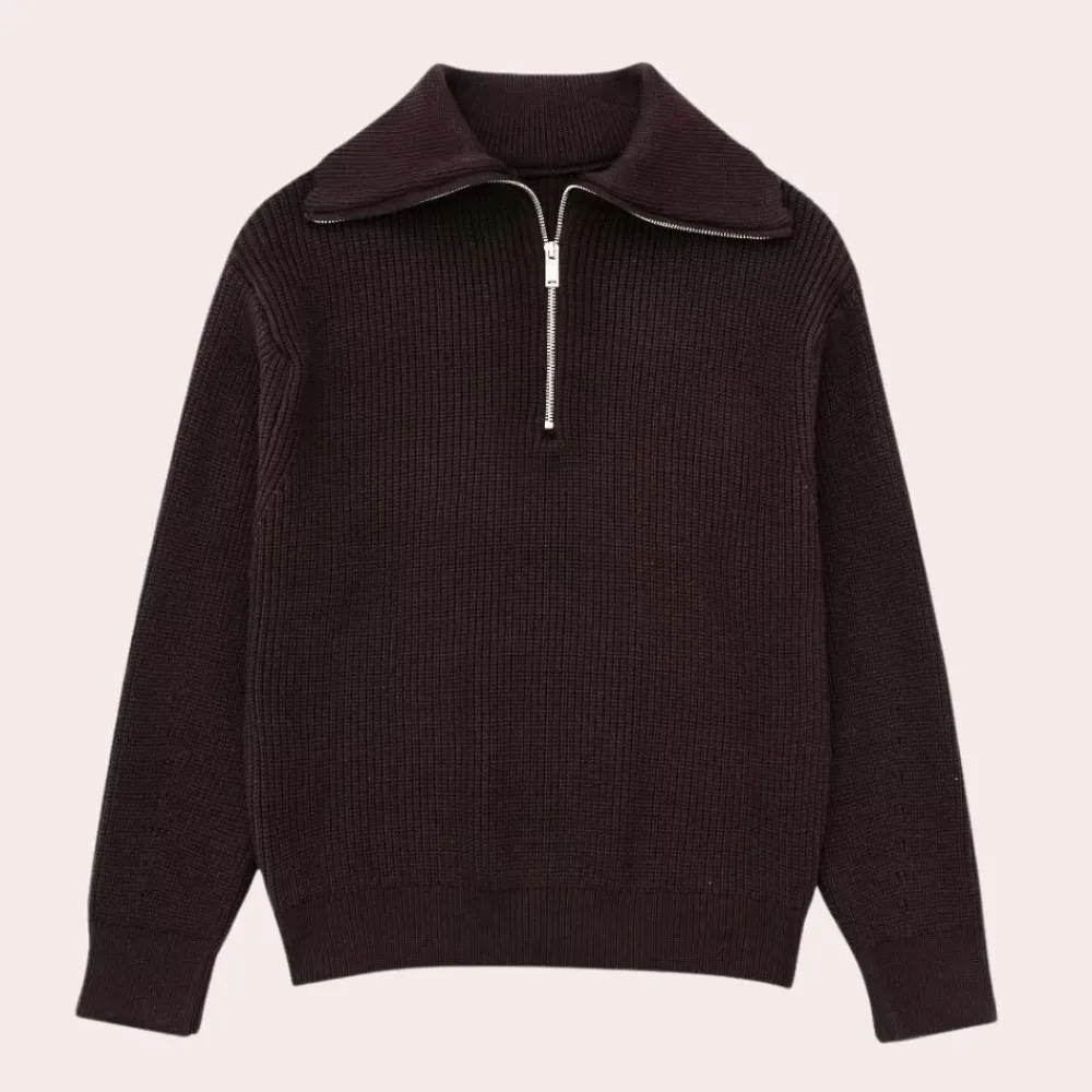 Truien & Vesten Dames*Stijlvolle trui met rits voor dames