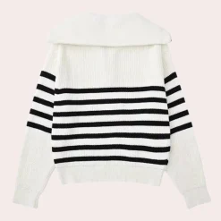 Truien & Vesten Dames*Stijlvolle trui met rits voor dames