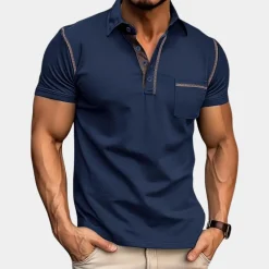 Shirts Heren*Stijlvolle zomerpolo voor heren