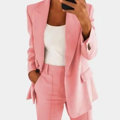 Blazers & Blouses Dames*Stijlvolle Zomerse Blazerset voor dames