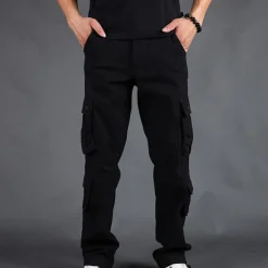 Broeken Heren*Stijlvolle zomerse cargo broek voor heren