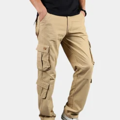 Broeken Heren*Stijlvolle zomerse cargo broek voor heren