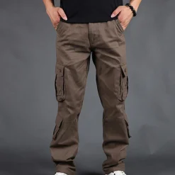 Broeken Heren*Stijlvolle zomerse cargo broek voor heren