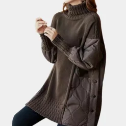 Truien & Vesten Dames*Stijlvolle zomerse coltrui voor dames