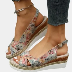 Damesschoenen*Stijlvolle zomerse sleehakken voor dames