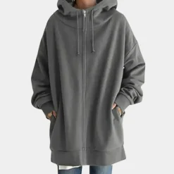 Jassen Dames*Stijlvolle zomerse zip-up hoodie voor dames