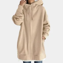 Jassen Dames*Stijlvolle zomerse zip-up hoodie voor dames