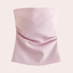 Blazers & Blouses Dames*Strapless damesblouse voor de zomer