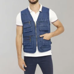 Jassen Heren*Svend - Herenvest met ritszakken voor de zomer