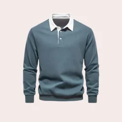 Shirts Heren*Sverre - Casual herenoverhemd met lange mouwen voor de zomer