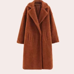 Jassen Dames*Szilard - Knusse en modieuze pluizige damesjas