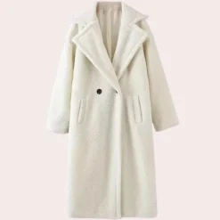 Jassen Dames*Szilard - Knusse en modieuze pluizige damesjas