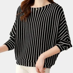 Truien & Vesten Dames*Szonja - Modieus gestreepte damestrui voor de zomer