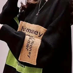 Truien & Vesten Dames*TAEA - Luchtige Klassieke Trui voor Dames - Perfect voor de Zomer Zwart