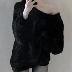 Truien & Vesten Dames*TAHKI - Luxe Trui voor Dames Zwart