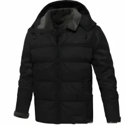 Jassen Heren*TAI - Herenjack met pluche capuchon