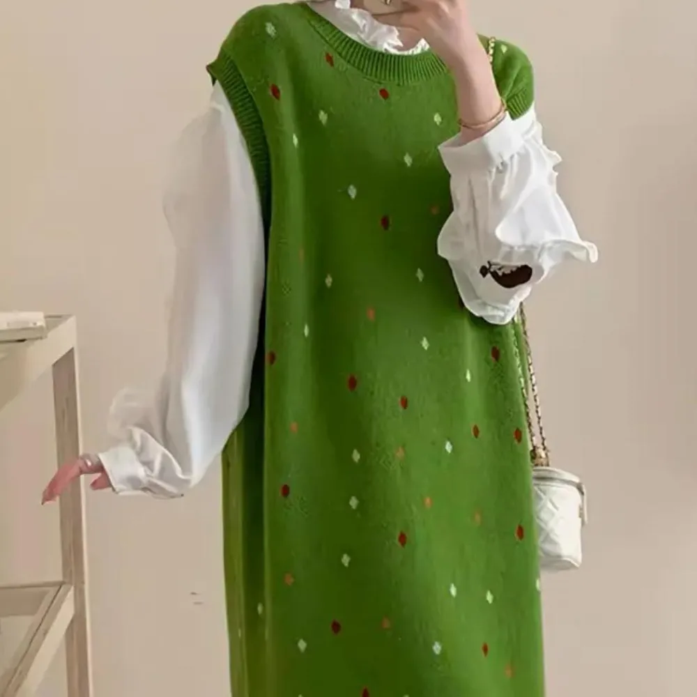 Jurken & Jumpsuits Dames*TAINN - Zomerse Klassieke Jurk voor Dames Groen