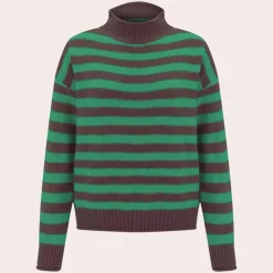 Truien & Vesten Dames*TAITLYNN - Stijlvolle Losse Zomerse Trui voor Dames Groen