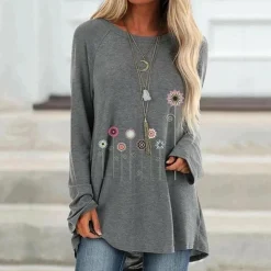 Topjes & Shirts Dames*TAMARA - Elegante zomerse sweatshirt voor vrouwen