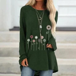 Topjes & Shirts Dames*TAMARA - Elegante zomerse sweatshirt voor vrouwen
