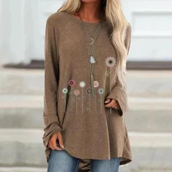 Topjes & Shirts Dames*TAMARA - Elegante zomerse sweatshirt voor vrouwen