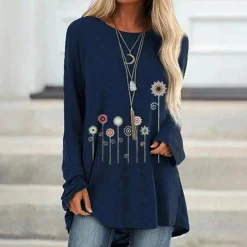 Topjes & Shirts Dames*TAMARA - Elegante zomerse sweatshirt voor vrouwen