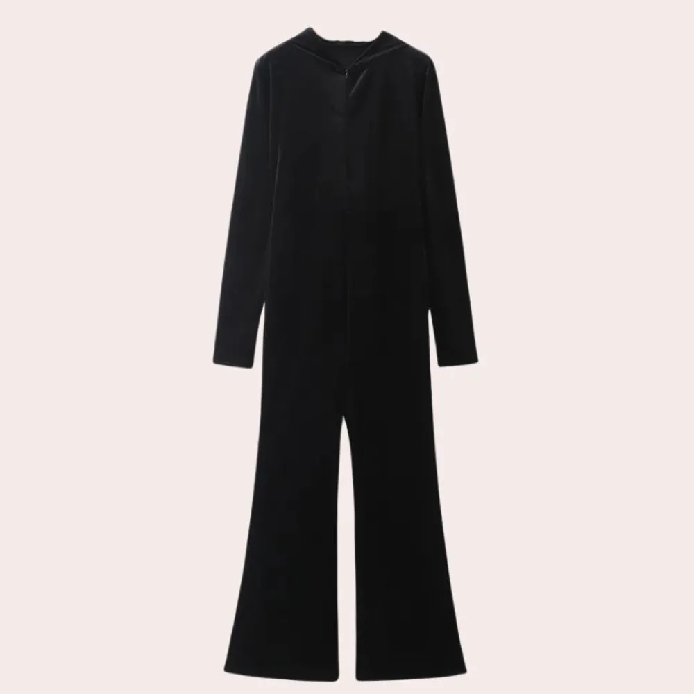 Jurken & Jumpsuits Dames*TANDILYN - Modieuze Zomer Jumpsuit voor Dames Zwart
