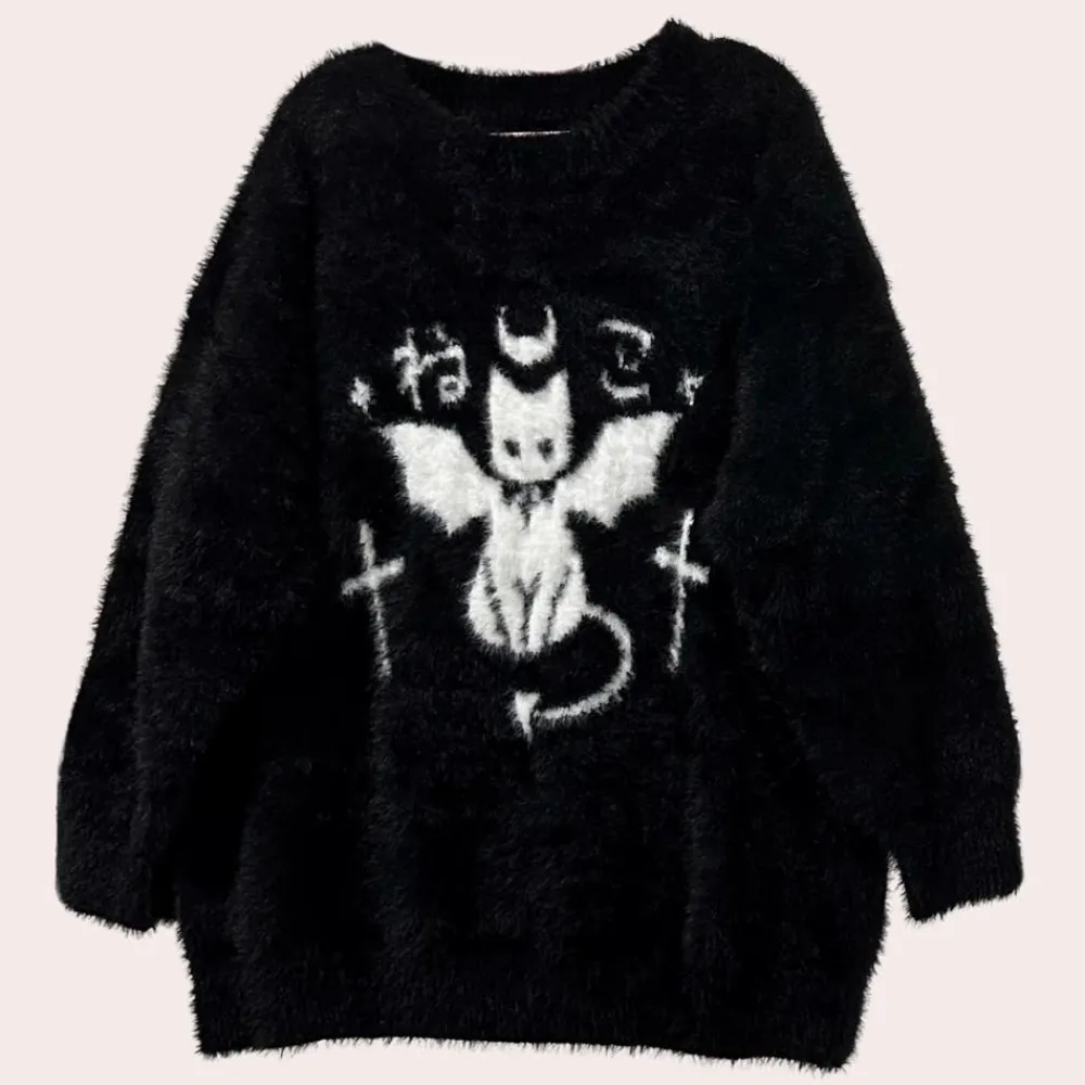 Truien & Vesten Dames*TARSHA - Trendy Trui voor Dames Zwart