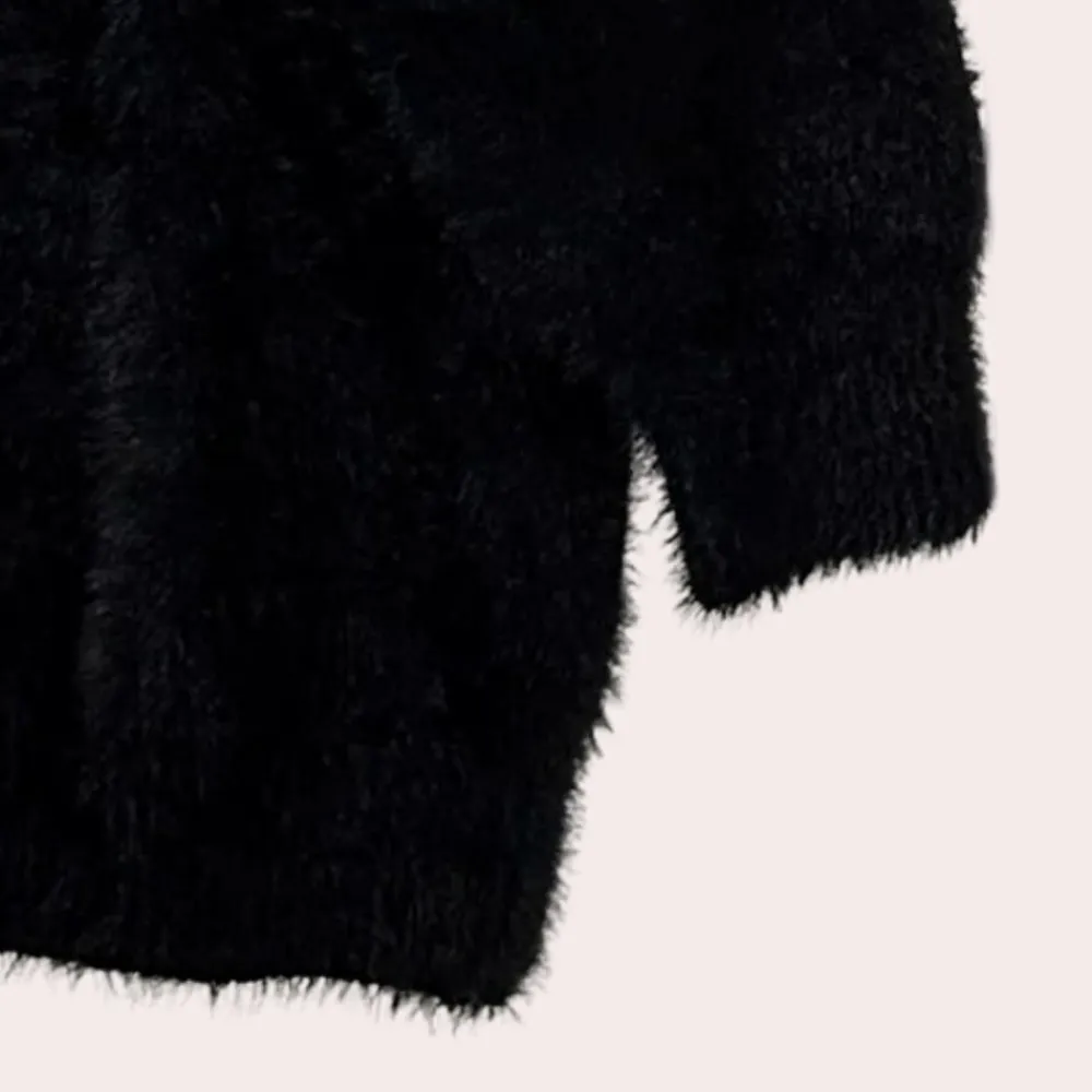 Truien & Vesten Dames*TARSHA - Trendy Trui voor Dames Zwart