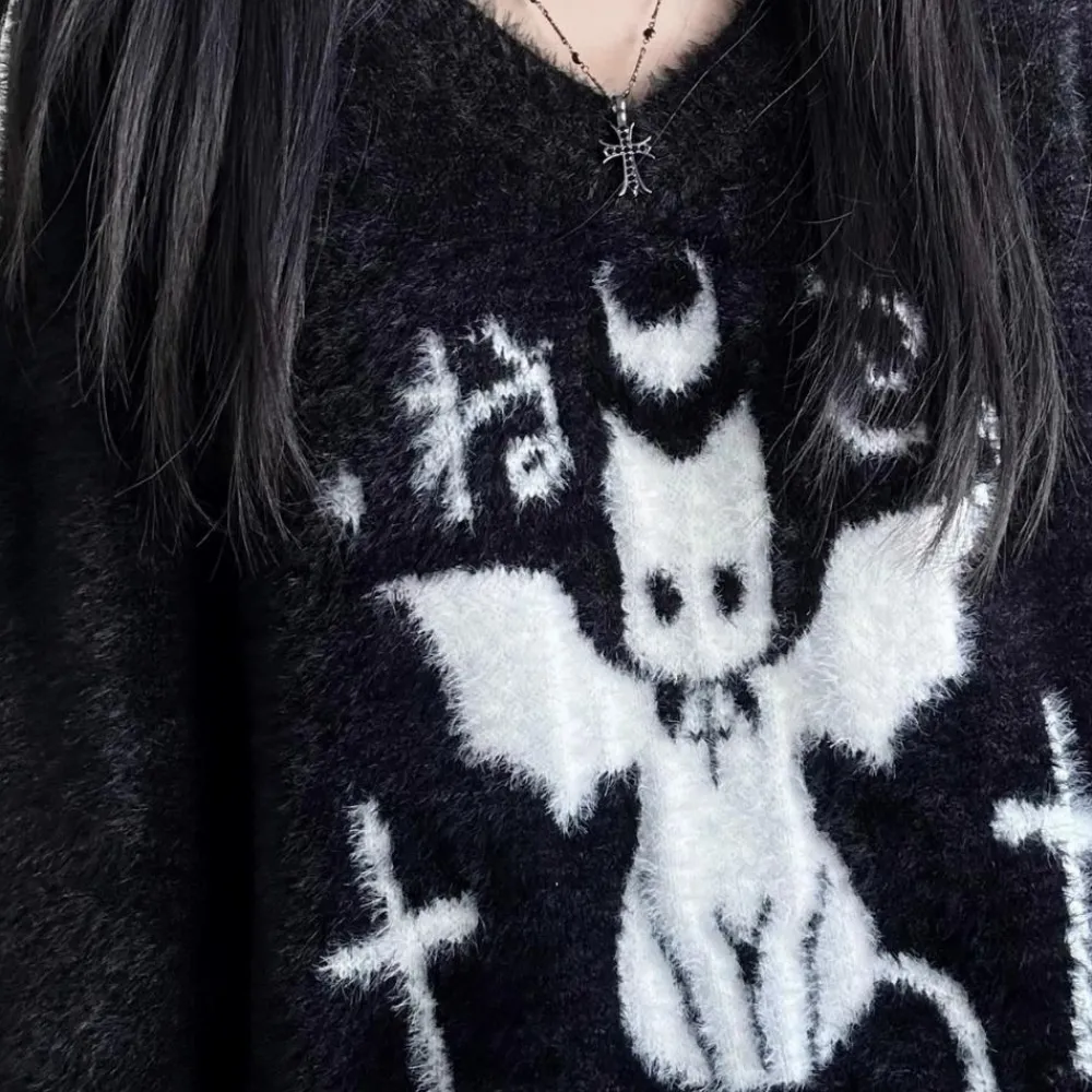 Truien & Vesten Dames*TARSHA - Trendy Trui voor Dames Zwart