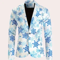 Jassen Heren*TARSO - Geraffineerde Zomerblazer voor Heren Lichtblauw