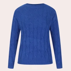 Truien & Vesten Dames*TATIANA - Luxe Trui voor Dames Blauw
