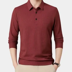 Shirts Heren*Terje - Casual herenoverhemd met lange mouwen voor de zomer