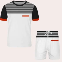 Sets Heren*Terrance - Trendy tweedelige zomerkleding voor mannen - Perfect voor de zomer